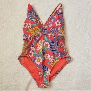 Floral One Piece Swimsuit
